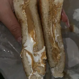 Peanut butter and fluff dessert