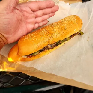 Big cheesesteak.