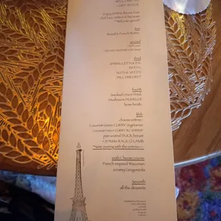 7-course tasting menu