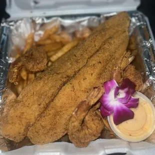 Fish and Shrimp