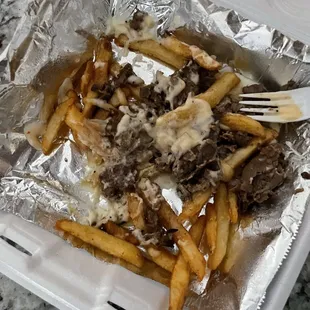 his was the one and only time they were stingy with their fries and steak. This was during covid and I was so disappointed!!!