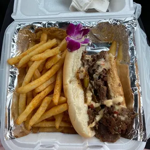 steak, food