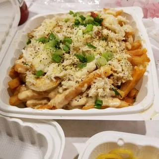 Creole Dungeness Crab Fries