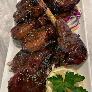 Sweet Chili Lamb Lollipops