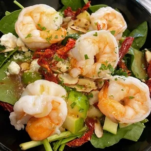 Farm Salad with Shrimp