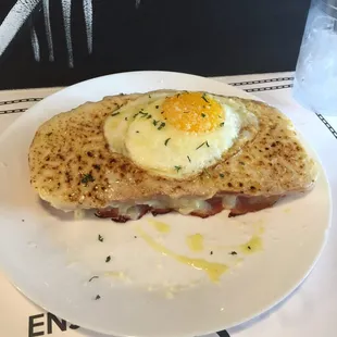 Croque Madam Sandwich