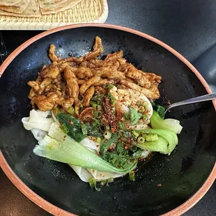 Biang Biang Noodle  with chicken added