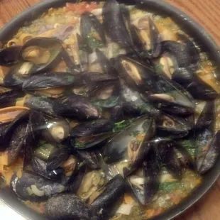 Mussels in delicious sauce