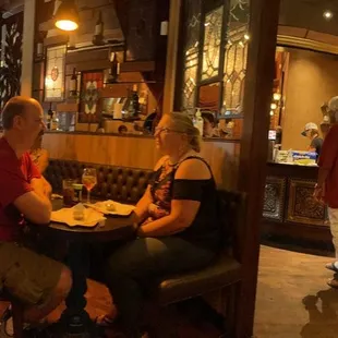 Multi-course Pop-up event at Fair Oaks Brew Pub - Seating was tight, nearly no one wore masks.