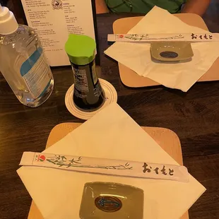 Multi-course Pop-up event at Fair Oaks Brew Pub -  disposable place setting