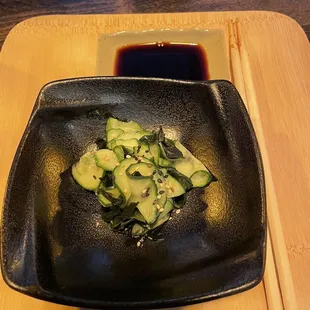 Multi-course Pop-up event at Fair Oaks Brew Pub - Second course sunomono
