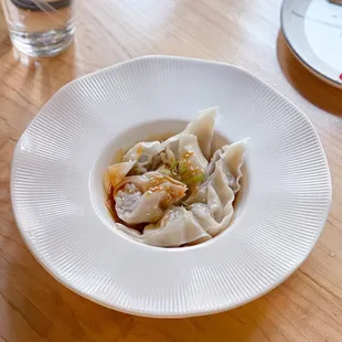 A6. Wonton in Chili Oil