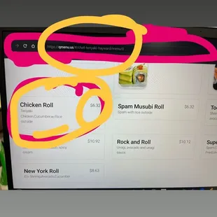 Chicken Roll supposed to come with cucumbers by default per the menu on their website and in-person menus! Cooks are skimping on ur orders!