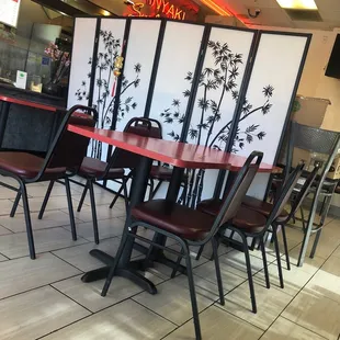No more seating