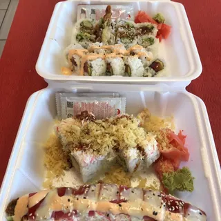 Honey Walnut Shrimp Roll