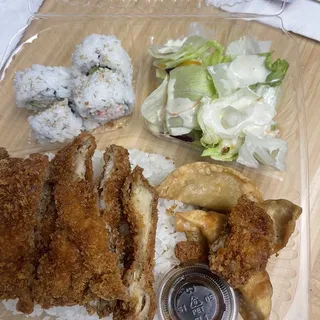 Chicken Katsu and Cali Roll (4Pcs)