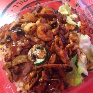 #3 Shrimp Teriyaki Plate