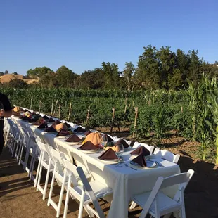 Enjoyed a brilliant dinner farm to fork prepared by Chef to go! Enjoyed every course!!!