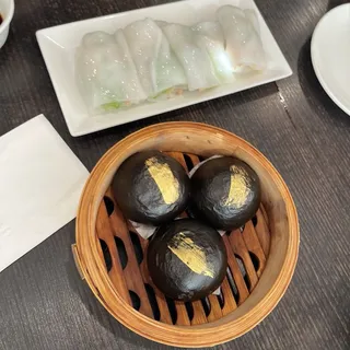 28. Rice Noodle Roll with Shredded Chicken & Bitter Melon