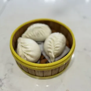 Ginger, Chicken, Shrimp, and Pork Bun