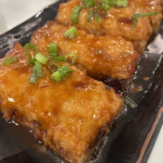 40. Eggplant Stuffed with Shrimp Paste