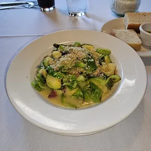 Pan Roasted Brussel