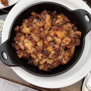 House made corned beef hash