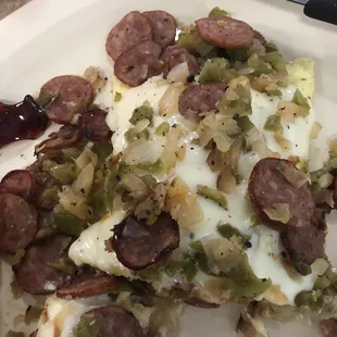 Cajun Omelette
