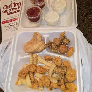 Coconut Shrimp Plate