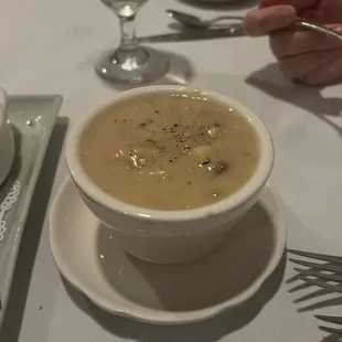 Clam chowder