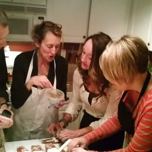 Hands on cooking classes