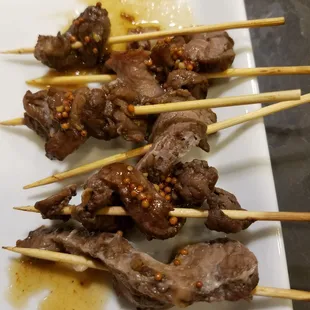 Balsamic Filet Mignon and Mustard Sauce