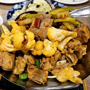 Grilled Pot Pork Ribs