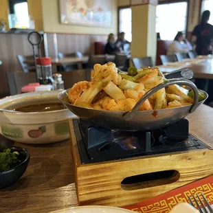 B5. Grilled Shrimp Pot