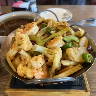 B5. Grilled Shrimp Pot. So good I took 2 pictures