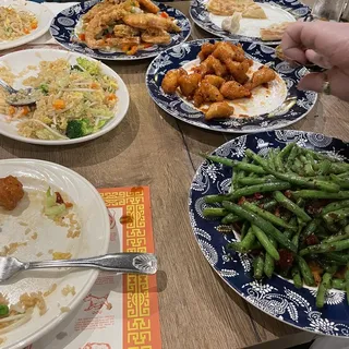 G6. Sauteed Fried String Beans
