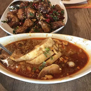 A1. Steamed Chicken with Chili Sauce
