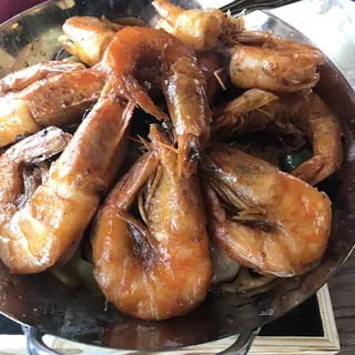 B5. Grilled Shrimp Pot