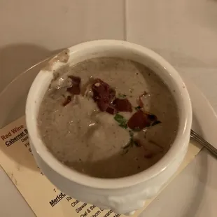 Mushroom soup