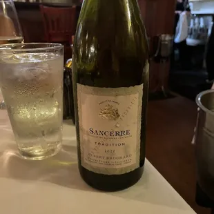 Sancerre white wine