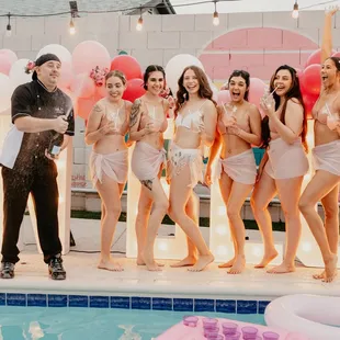 Chef Turner is a must at bachelorette parties serving over 1000 brides to be.