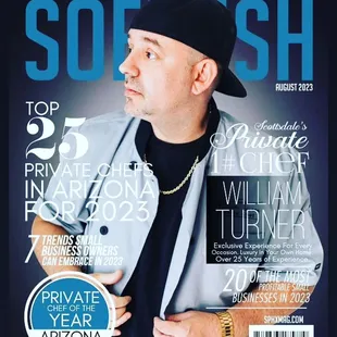 Just named Number 1 Private Chef in Phoenix for the 4th year in a row. Blessed!!!
