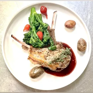 Ask about my Lamb options, so delicious.