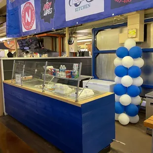the interior of a restaurant