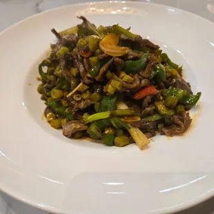 Sichuan-style Chicken Gizzard W. Chopped Pickled Beans 酸豆角鸡胗