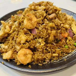 House Special Fried Rice (chicken &amp; roasted pork &amp; shrimp) 什锦炒饭