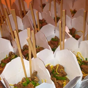 Thai beef noodle salad