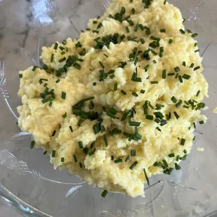 Creamy mashed potatoes!