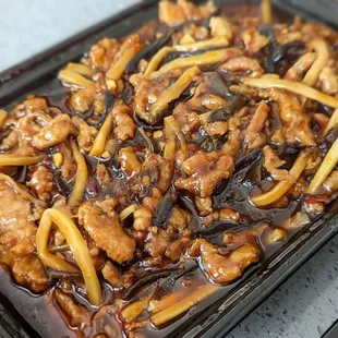 Szechuan shredded pork