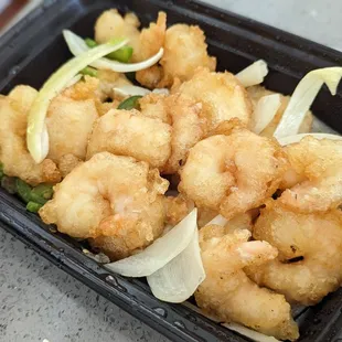 Salt and Pepper Prawns